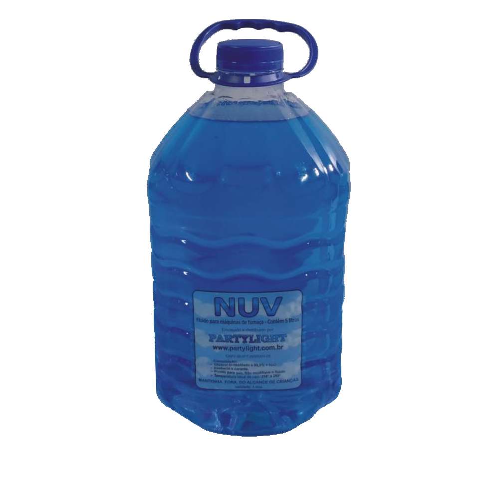 5 Litros De Fluido Para Maquina De Fumaça Nuv Partylight