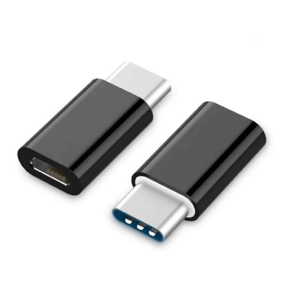 Adaptador Conector Micro USB para Tipo C Preto X-Cell
