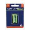 Bateria para telefones 2.4V 600mAH AAA Ni-Mh Plug Green