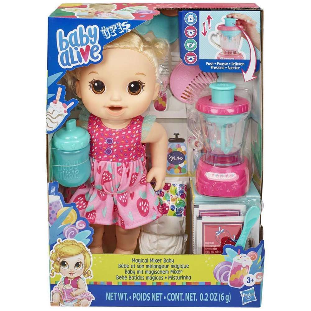 Boneca Baby Alive Misturinha Loira