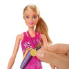 Boneca Barbie Nadadora Malibu - Nada de Verdade + Acessórios