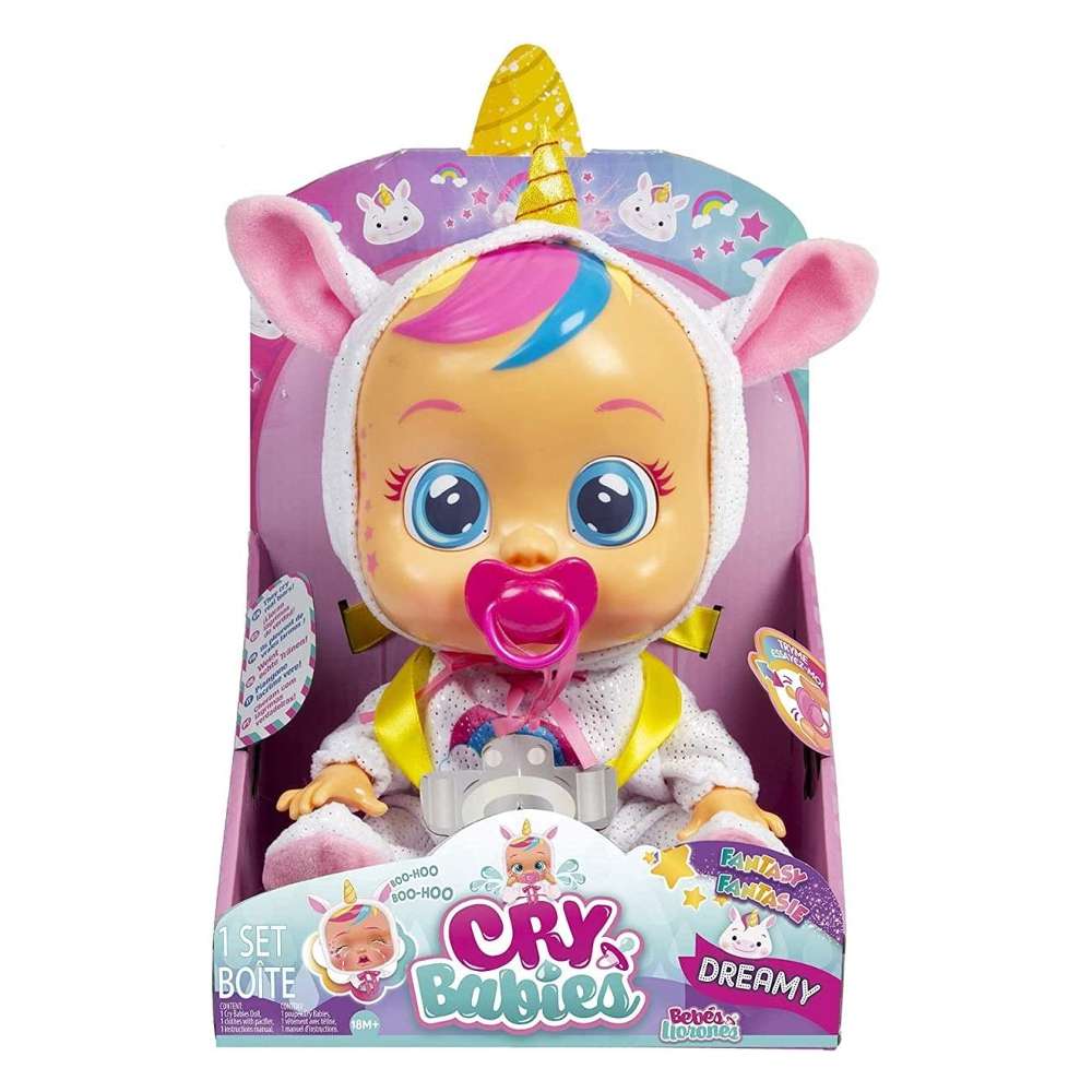 Boneca Cry Babies Fantasy Dreamy BR1029 Multikids