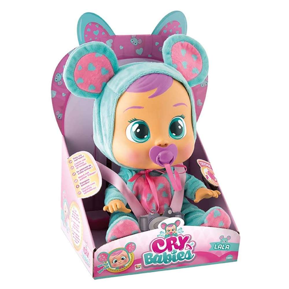 Boneca Cry Babies Lala BR527 Multikids