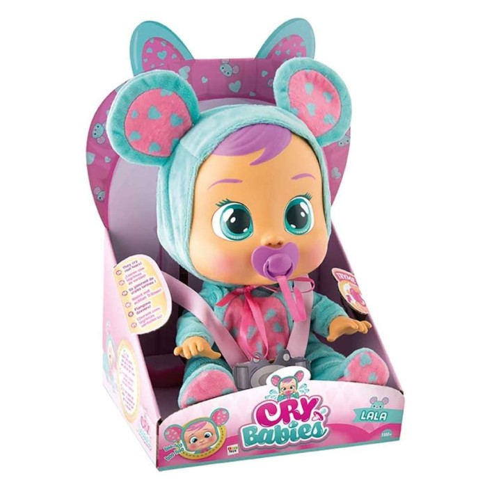 Boneca Cry Babies Lala BR527 Multikids