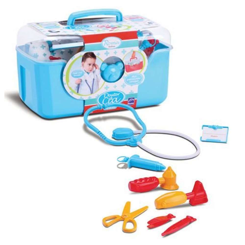 Brincando de Profissões Doutor e Cia Maleta Menino Roma
