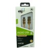 Cabo Em Tecido Micro USB V8 2 Metros M520BG ELG
