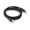 Cabo Para Impressora Usb A 2.0 Macho Para Usb B 2M