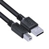 Cabo Para Impressora Usb A 2.0 Macho Para Usb B 2M
