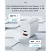 Carregador Dual USB + Type-C 30W T51 DP Rock Space