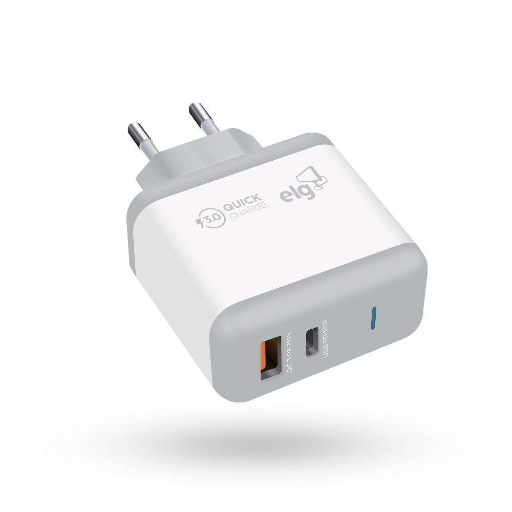 Carregador de Parede 3A USB Universal Bivolt WC25-PDQC