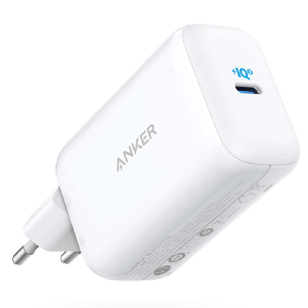 Carregador de Tomada Anker PowerPort Atom III Pod 65W Branco