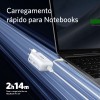 Carregador de Tomada Anker PowerPort Atom III Pod 65W Branco Carregador de Tomada Anker PowerPort Atom III Pod 65W Branco