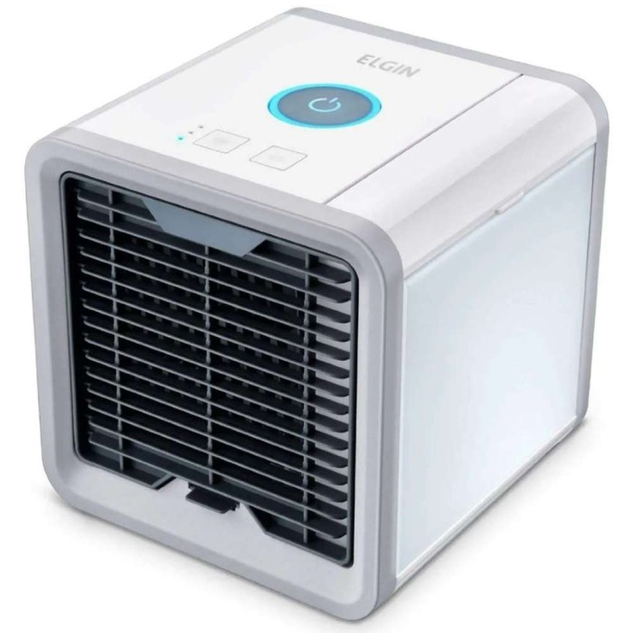 Climatizador Portátil De Mesa Magic Air, 7 Cores Elgin