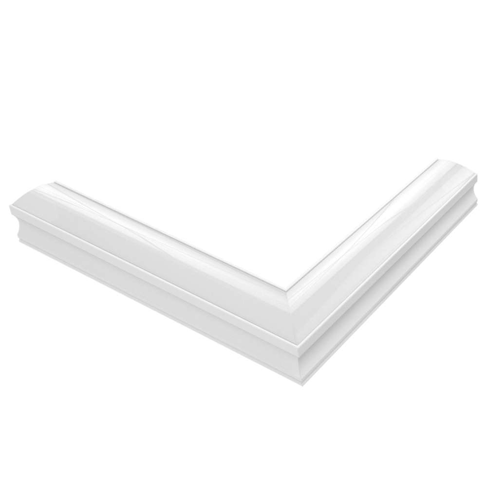 Conector Perfil Sobrepor Joelho Parede