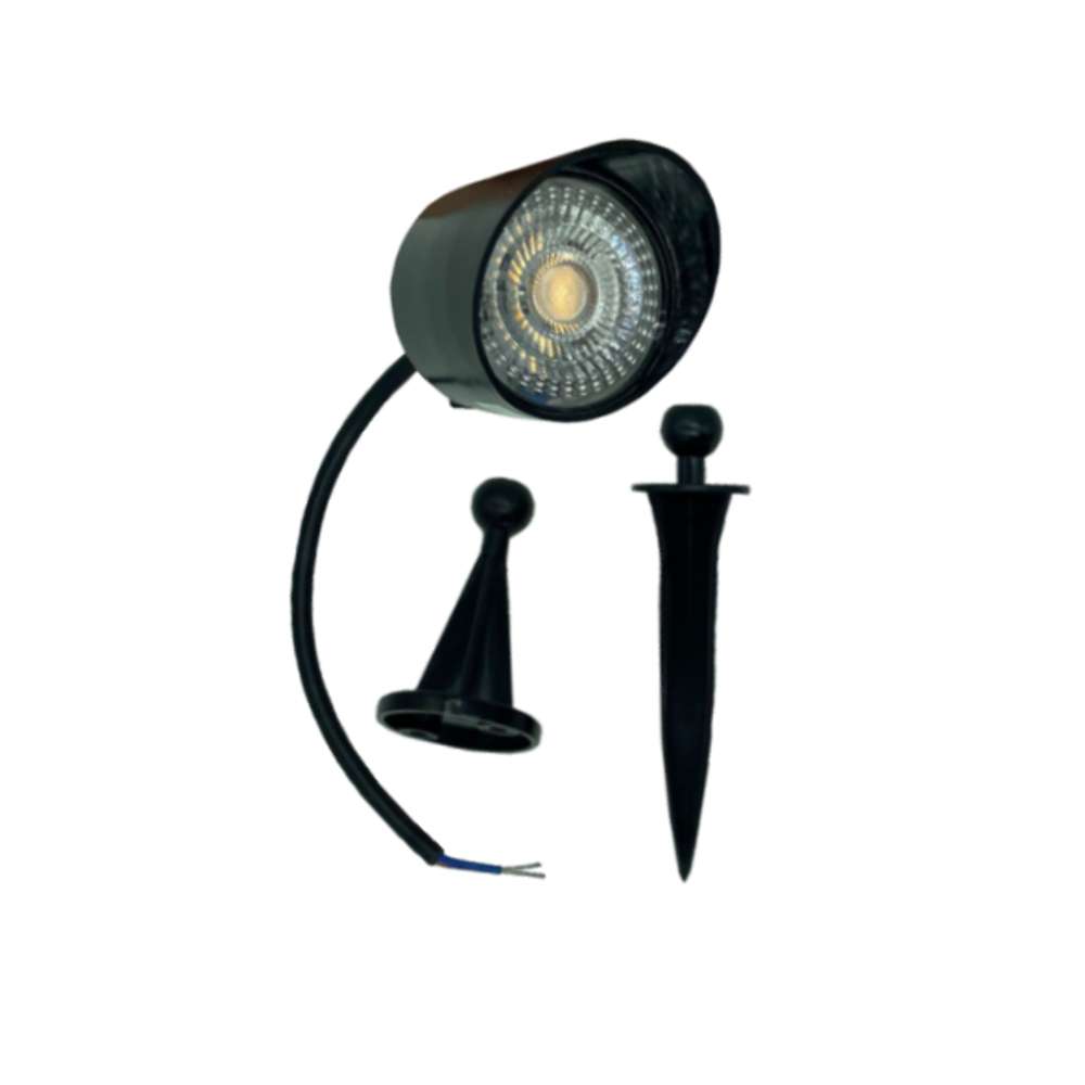 Espeto Spot Led Clean 5w 3000k Preto 21053001 Blumenau