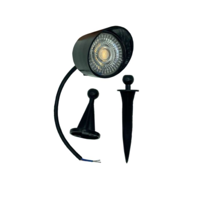 Espeto Spot Led Clean 5w 3000k Preto 21053001 Blumenau