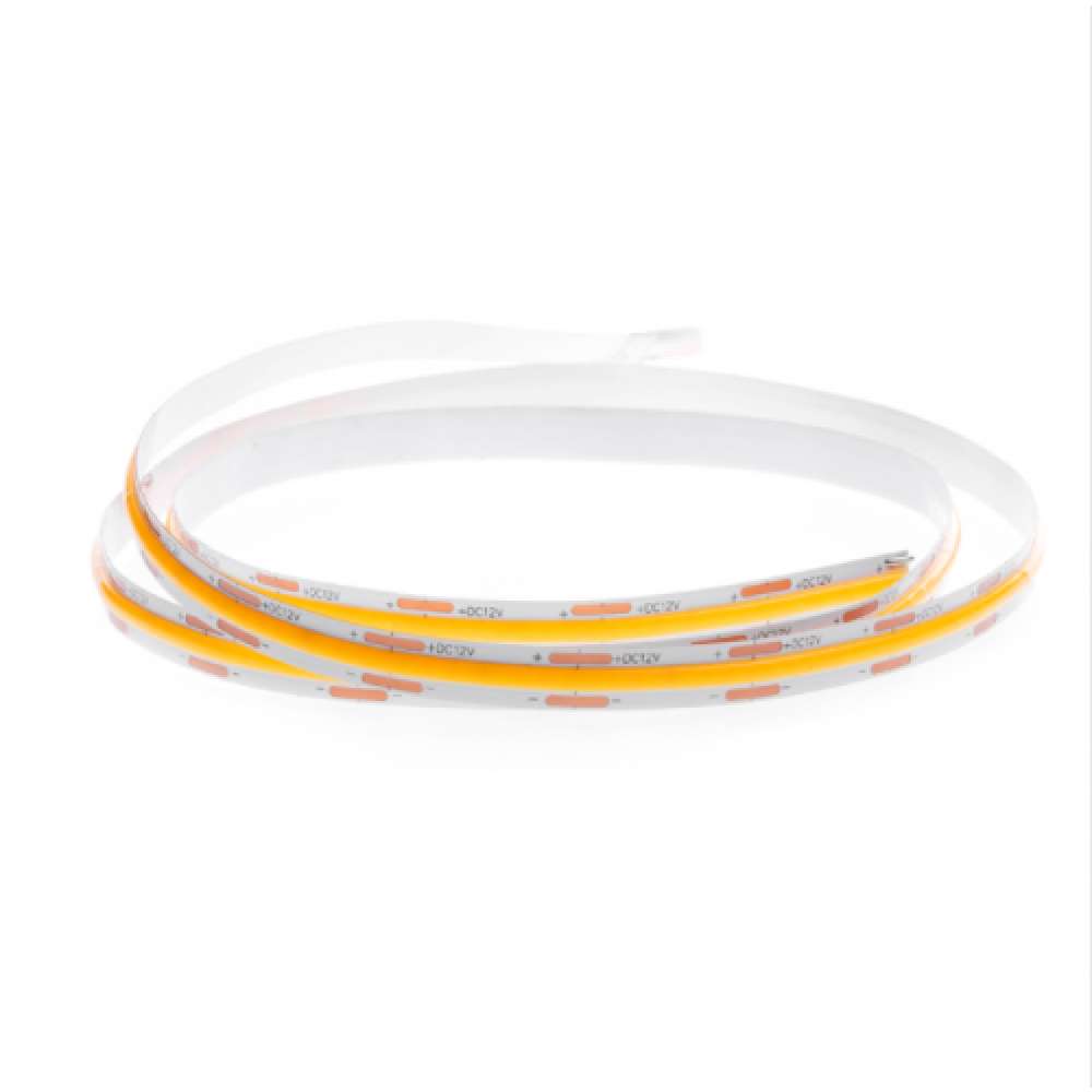 FITA LED 2835 COB IP20 12W/M 3000K 8MM 5MT 12V