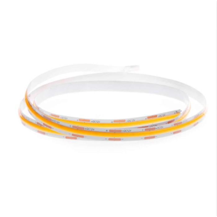 FITA LED 2835 COB IP20 12W/M 3000K 8MM 5MT 12V