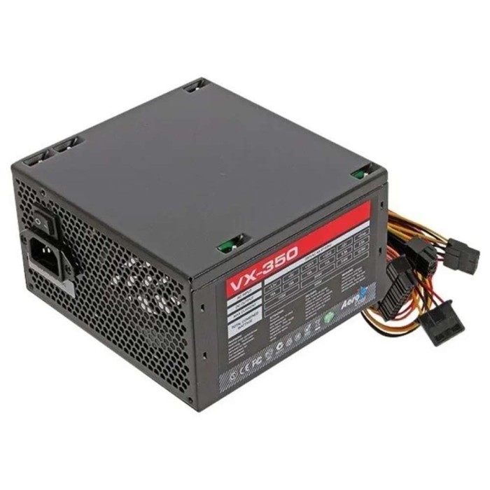 Fonte De Alimentação Vx 350w Aero Cool Black 230v sem cabo