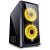 GABINETE VENUS PRETO COM 2 FANS LED 7 CORES VENPT7C2FCA GABINETE VENUS PRETO COM 2 FANS LED 7 CORES VENPT7C2FCA