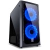 GABINETE VENUS PRETO COM 2 FANS LED 7 CORES VENPT7C2FCA GABINETE VENUS PRETO COM 2 FANS LED 7 CORES VENPT7C2FCA