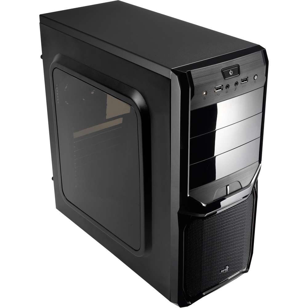 Gabinete Aerocool ATX V3X Window Black Case Only