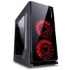 Gabinete Gamer Creter com Led Vermelho VX Gaming Vinic Gabinete Gamer Creter com Led Vermelho VX Gaming Vinic