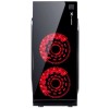 Gabinete Gamer Creter com Led Vermelho VX Gaming Vinic Gabinete Gamer Creter com Led Vermelho VX Gaming Vinic