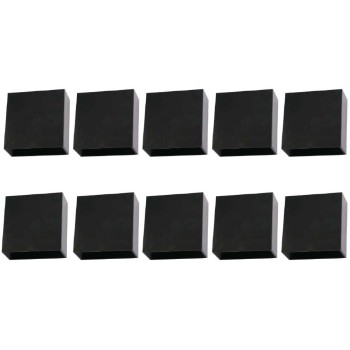 Kit 10 Arandelas Light Led 4w Facho Ajustável 3000k Preta