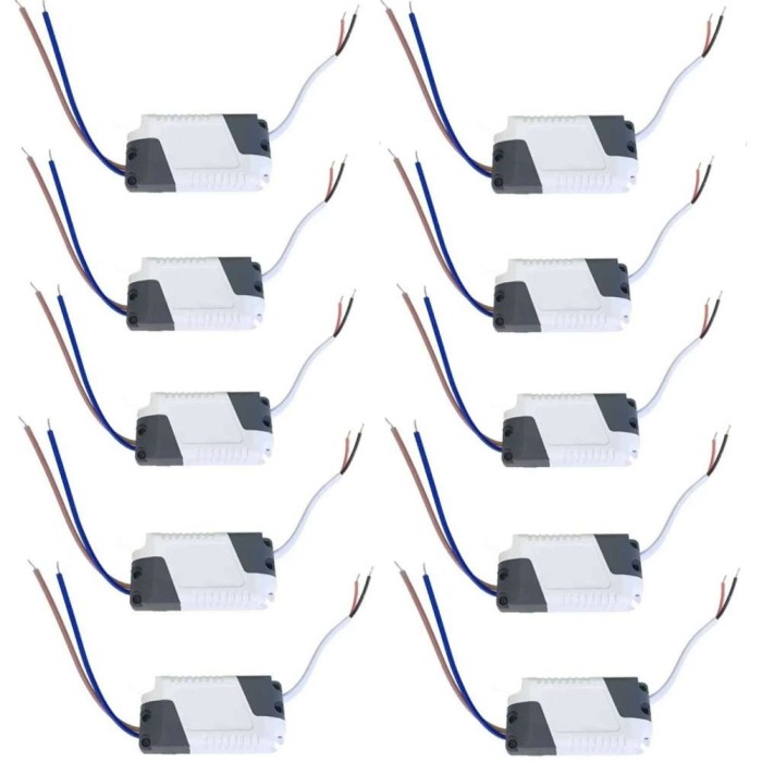 Kit 10 Driver 32W Bivolt Para Painel led