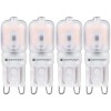 Kit 4 Lâmpadas Led G9 2,5w 2400K 220V Germany Kit 4 Lâmpadas Led G9 2,5w 2400K 220V Germany