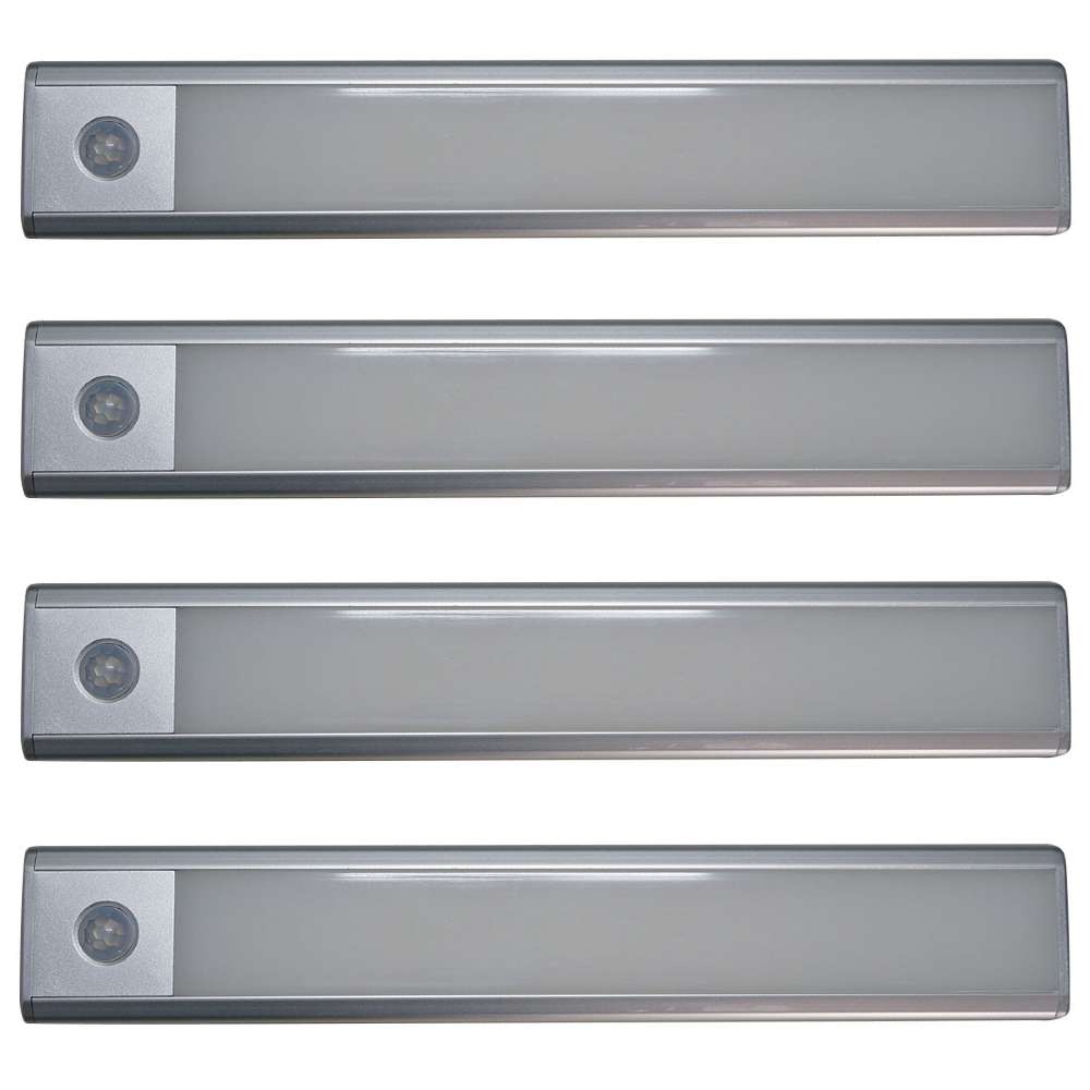 Kit 4 Luminarias Led Multiuso Finn 24cm 1,50W 3000K