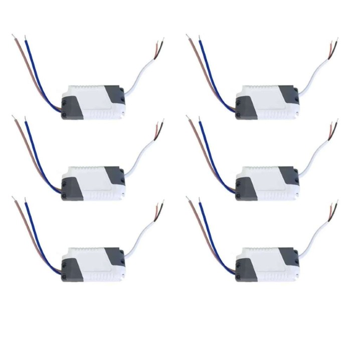 Kit 6 Drivers Para Painel Led 24W 06240000 Bivolt Blumenau