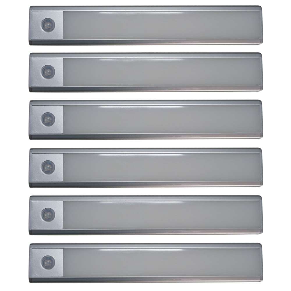 Kit 6 Luminarias Led Multiuso Finn 24cm 1,50W 3000K