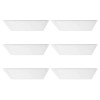Kit 6 Paineis Led Embutir Quadrado 24W 4100K Blumenau