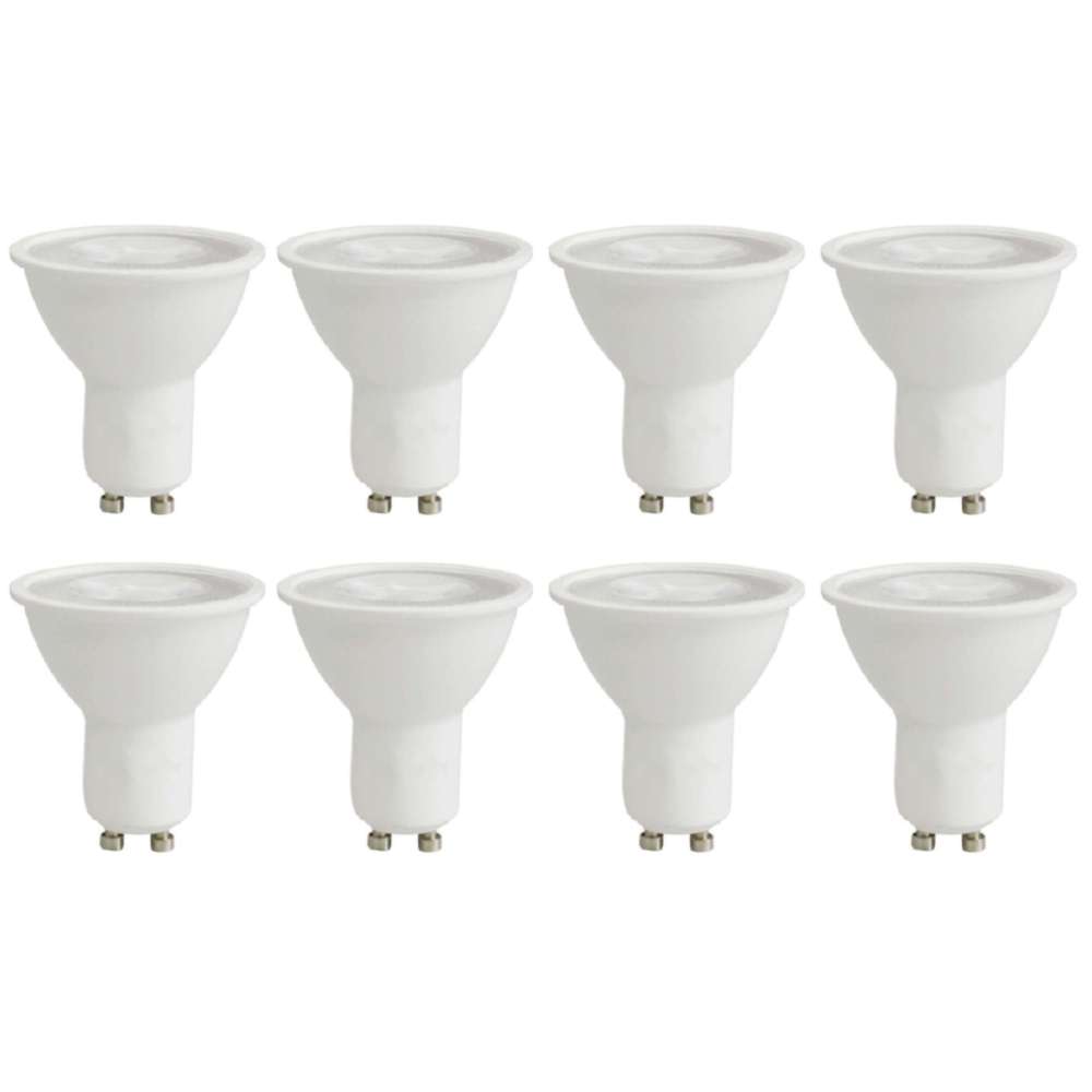 Kit 8 Lâmpada Led MR16 GU10 6W 3000K Bivolt MBled