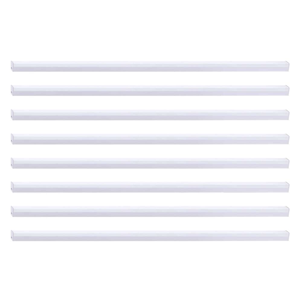 Kit 8 Luminárias Led Tubo T5 120cm 18W 6500K Blumenau