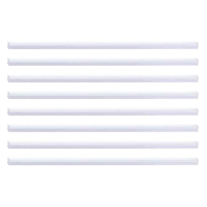 Kit 8 Luminárias Led Tubo T5 120cm 18W 6500K Blumenau