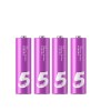Kit Com 4 Pilhas Alcalinas aa ZI5 Xiaomi roxo Kit Com 4 Pilhas Alcalinas aa ZI5 Xiaomi roxo