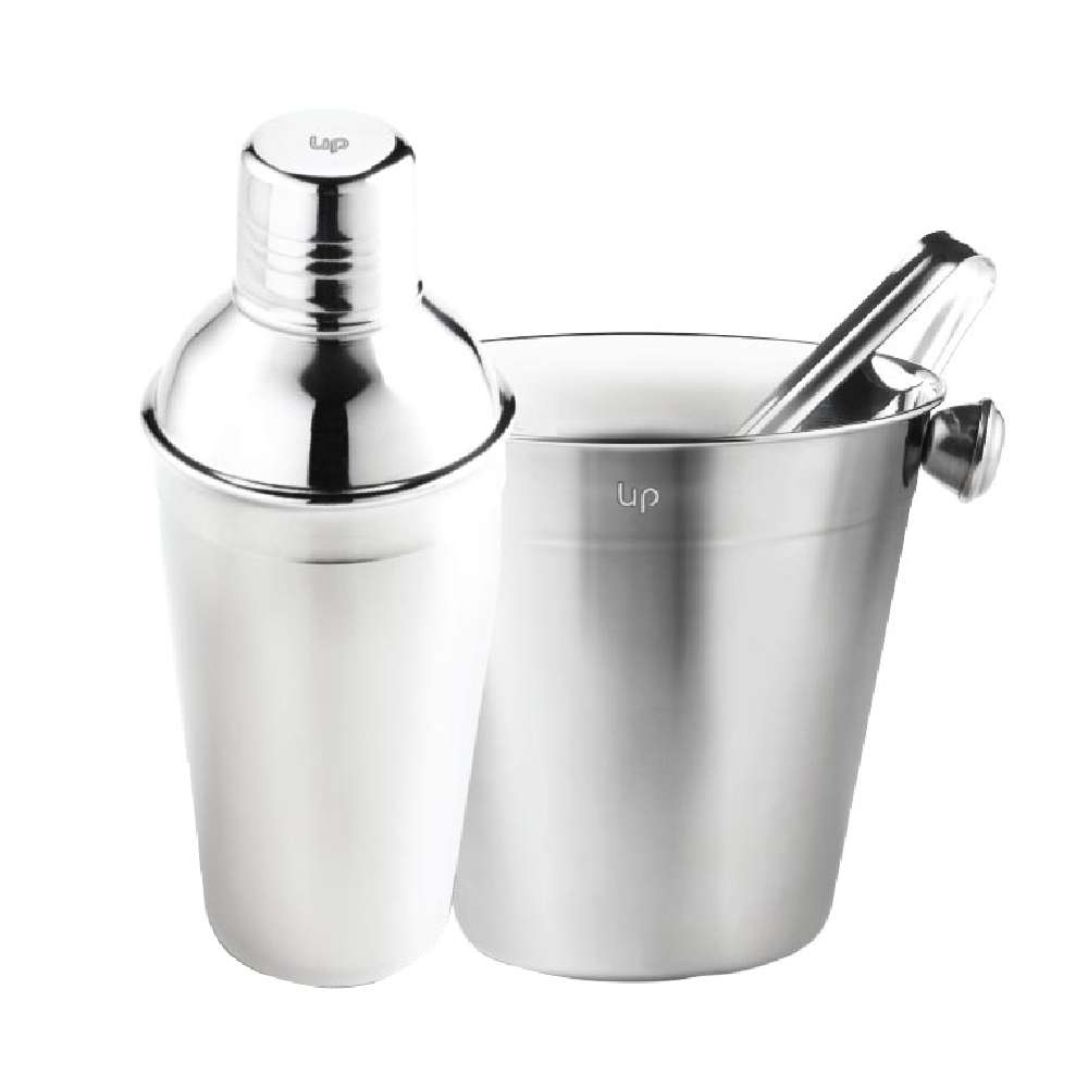 Kit Coqueteleira e Balde Para Gelo UD014 UP