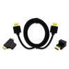 Kit Hdmi Com Cabo 1.4 1,8M + Adpatador T + L Multilaser