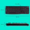 Kit Teclado e Mouse Com Fio Logitech MK120