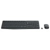 Kit Teclado e Mouse Wireless MK235 Preto Logitech