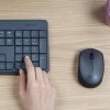Kit Teclado e Mouse Wireless MK235 Preto Logitech