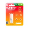 Lâmpada G9 Super Led 2,5w 220V 2700K Branco-Quente Ourolux