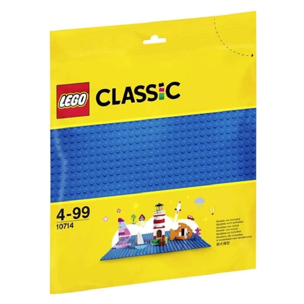 Lego Classic Base Azul Para Contruir 10714