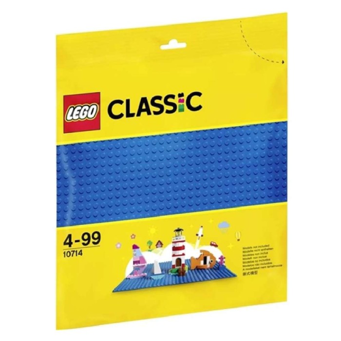 Lego Classic Base Azul Para Contruir 10714