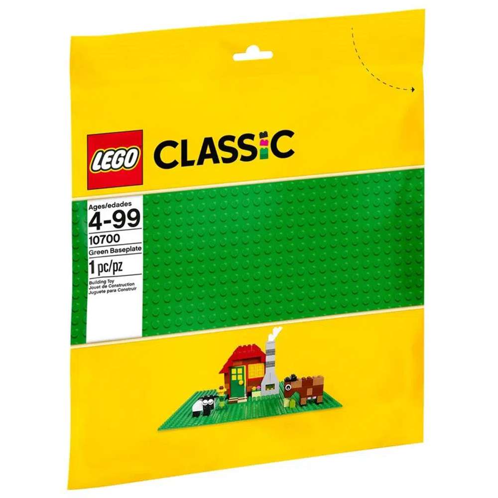 Lego Classic Base Verde Para Construir 10700