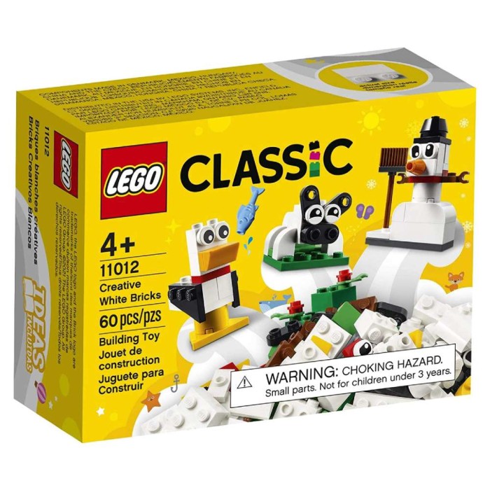 Lego Cliassic Blocos Brancos Criativos 11012