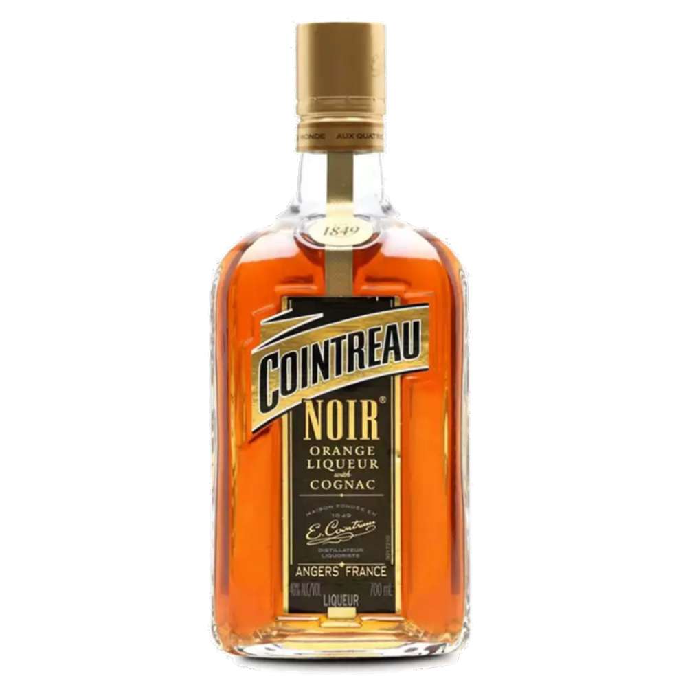 Licor de laranja e conhaque cointreau noir 700ml